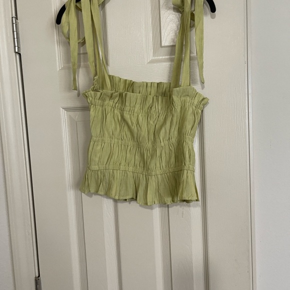 Emory Park Light lime green. Top feels linen - Picture 8 of 10
